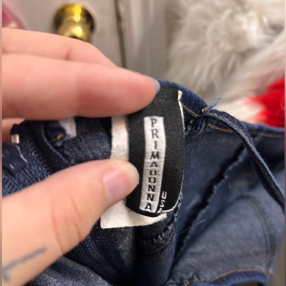 Vintage Primadona Jean mini Dress - Picture 4 of 4